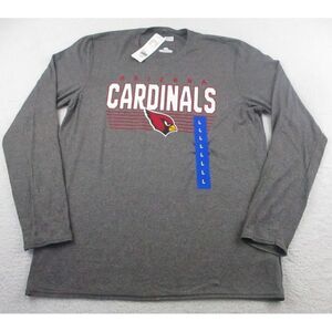 NWT‎ Arizona Cardinals T-Shirt Men's Large NFL Team Apparel NFC Long Sleeve Tee